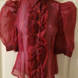 Puffy sleaves blouse